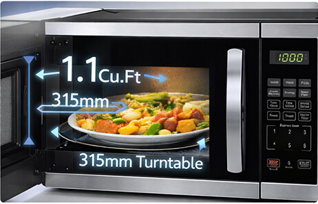 1.1 cubic foot microwave TMD100-30LBSMU-2SD