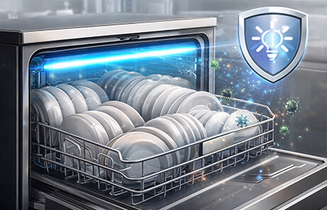 Hygiene-Focused Performance with UV Function | Smeta dishwashers