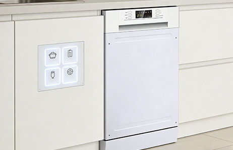 Semi-Integrated-Design | Smeta semi integrated dishwasher