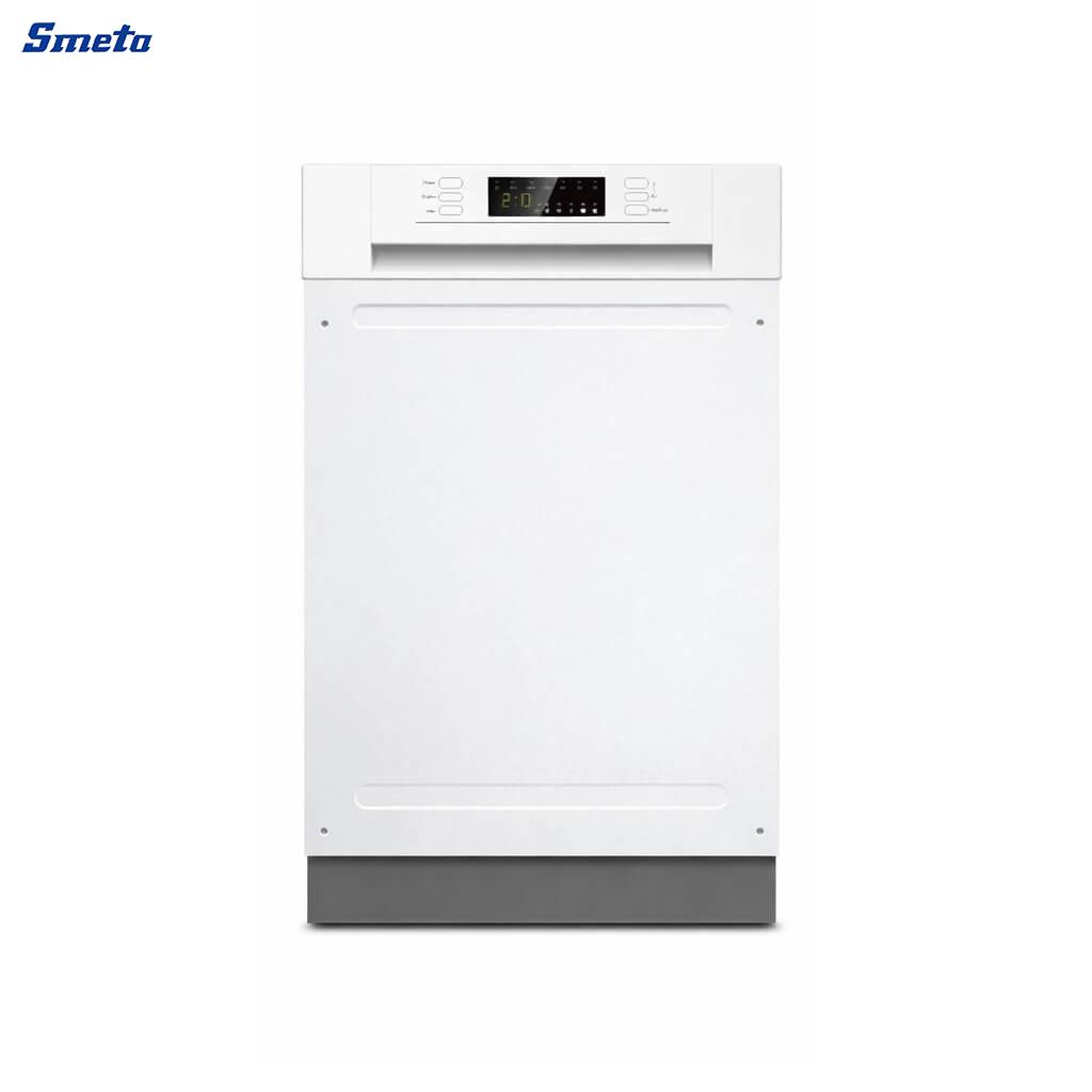 9 Place Settings Slimline Semi Built-In Dishwasher