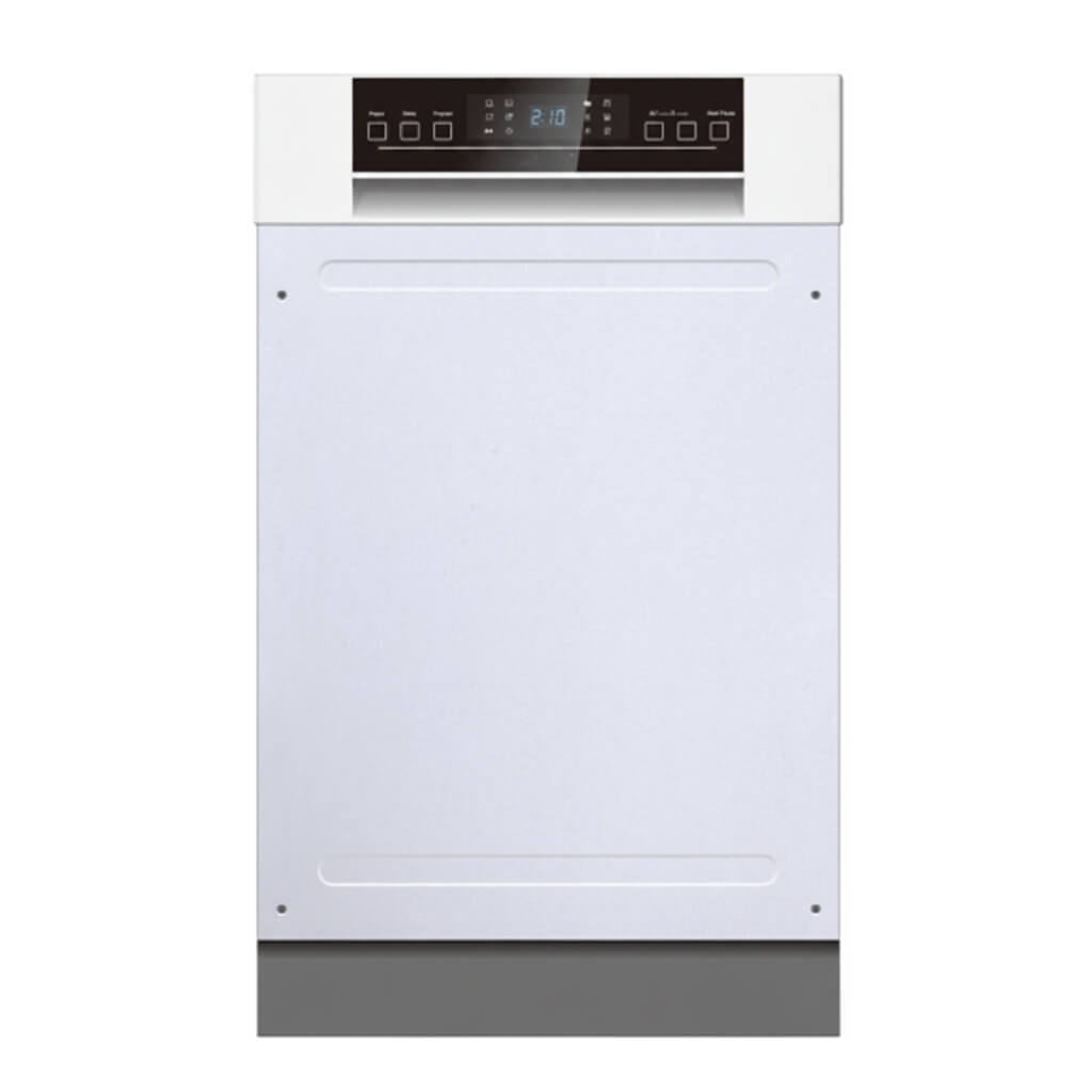 9 Place Settings Slimline Semi Built-In Dishwasher