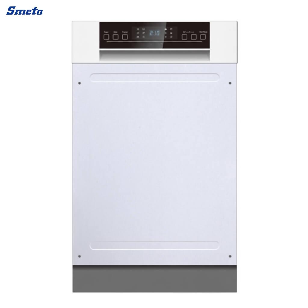 9 Place Settings Slimline Semi Built-In Dishwasher