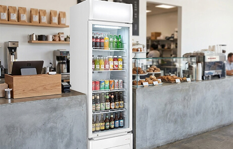 Optimized Glass Display for Commercial Beverage Merchandising