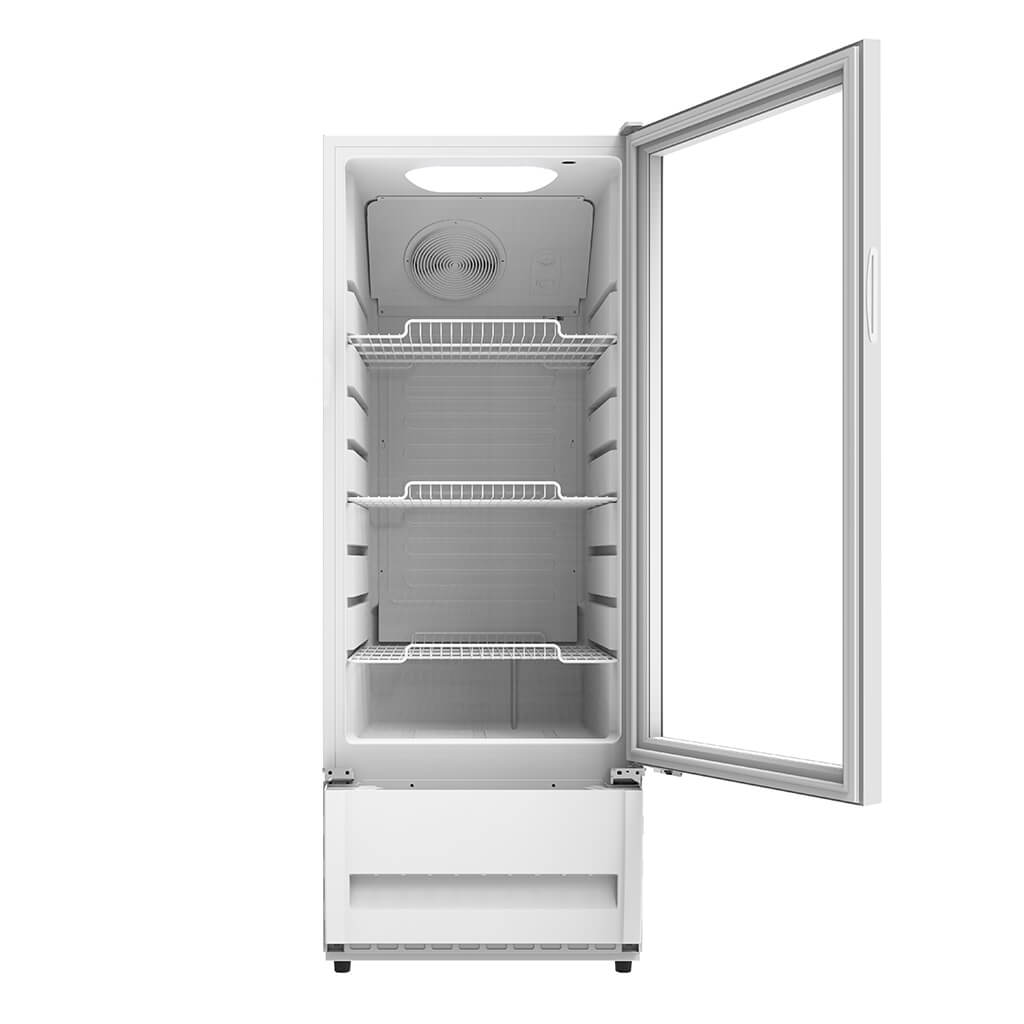 186L Single Commercial Glass Door Fridge