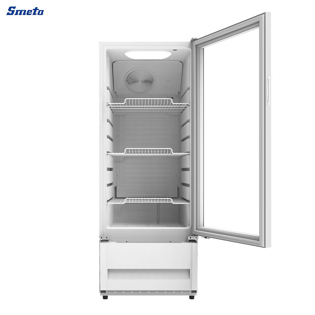 186L Single Commercial Glass Door Fridge