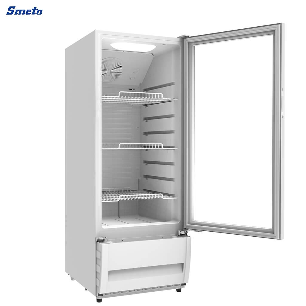 186L Single Commercial Glass Door Fridge