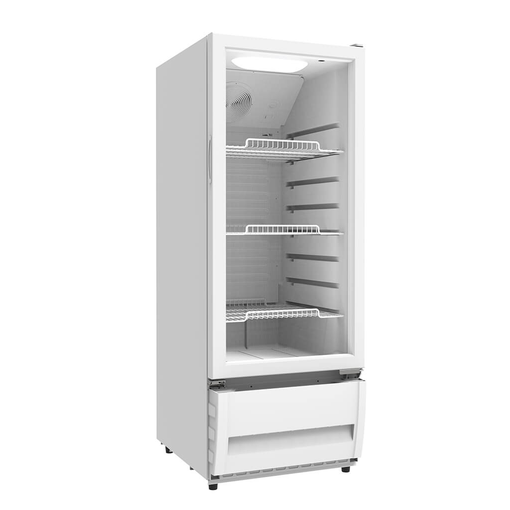 186L Single Commercial Glass Door Fridge