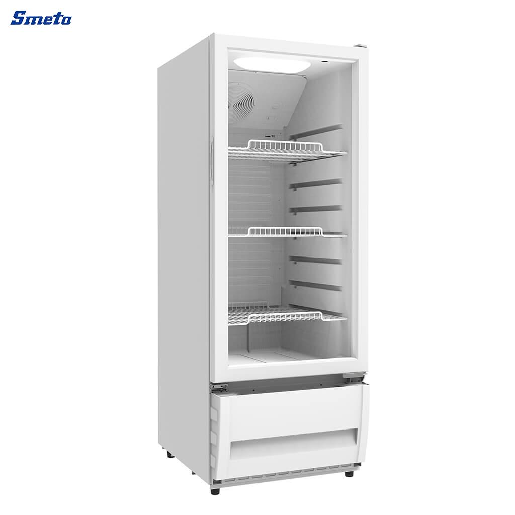 186L Single Commercial Glass Door Fridge