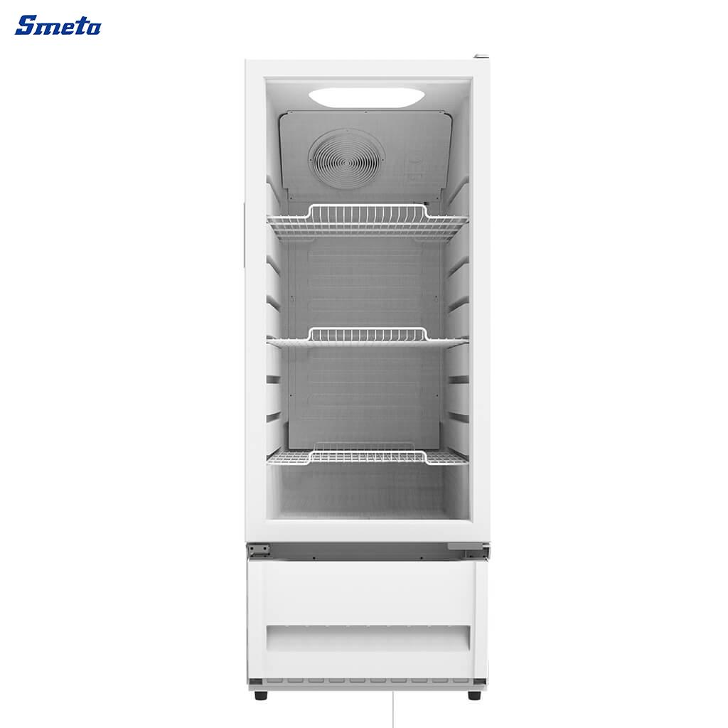 186L Single Commercial Glass Door Fridge