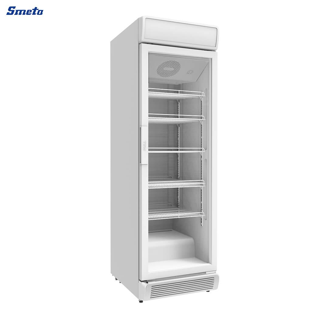 386L Single Door Commercial Glass Refrigerator – High-Capacity Display Fridge for Retail & Hospitality