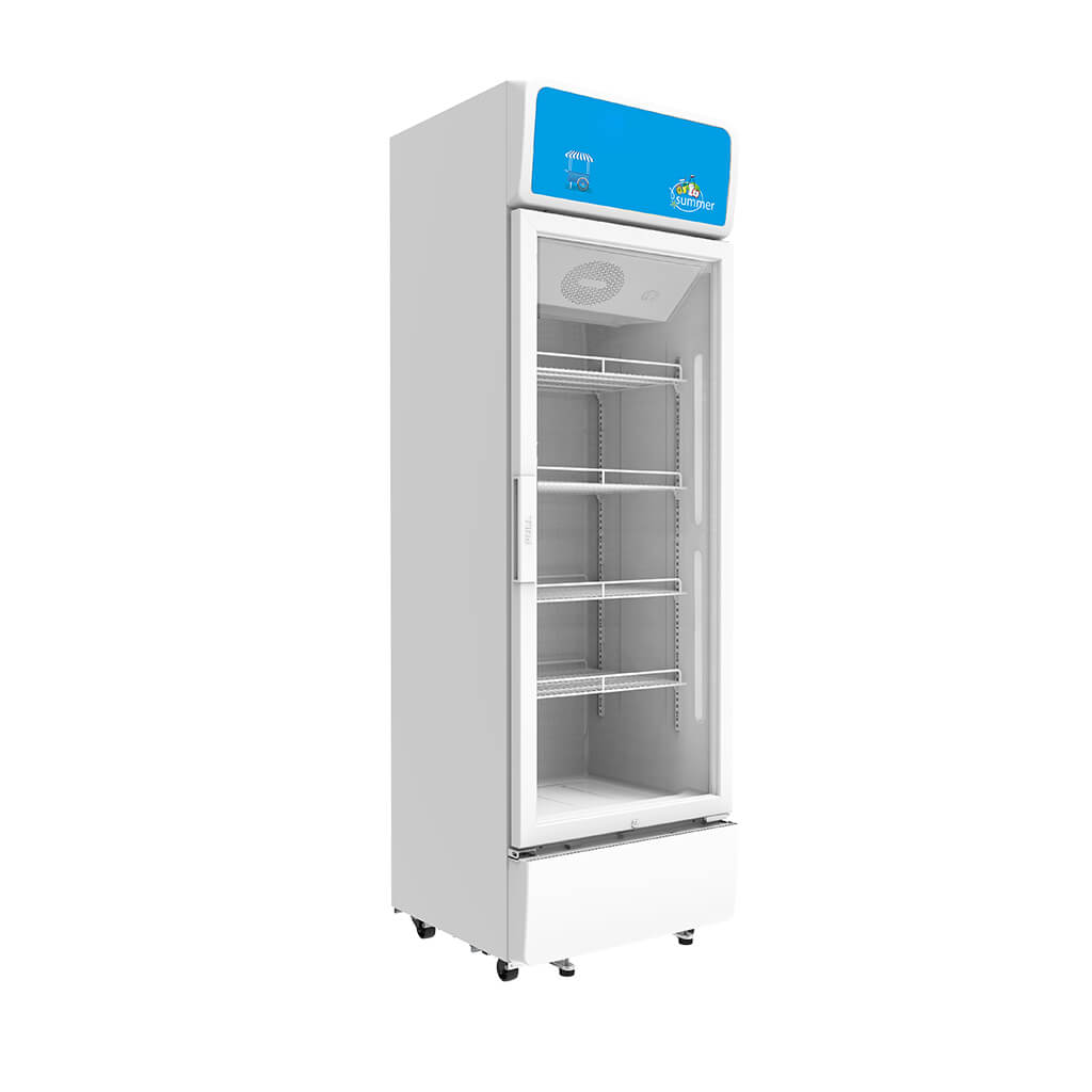 460L Display Refrigerator – Commercial Fridge with Single Glass Door