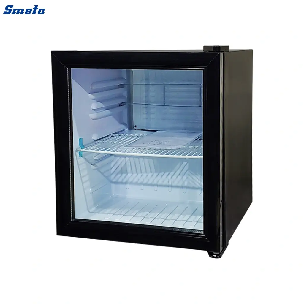 52L Mini Beverage Fridge with Glass Door