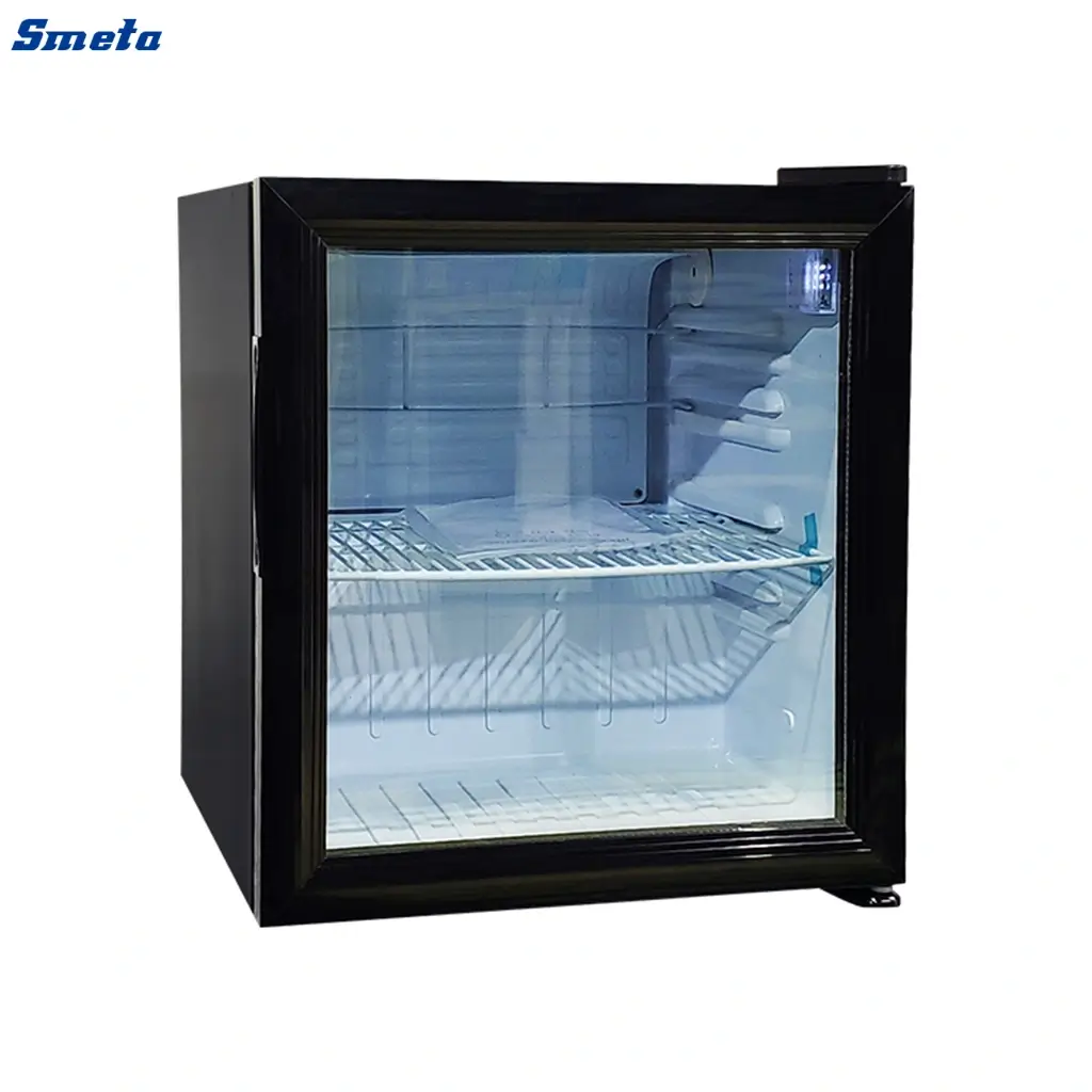 52L Mini Beverage Fridge with Glass Door