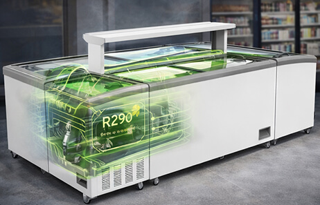 Durable and Customizable for Retail Needs | Smeta commercial display freezer