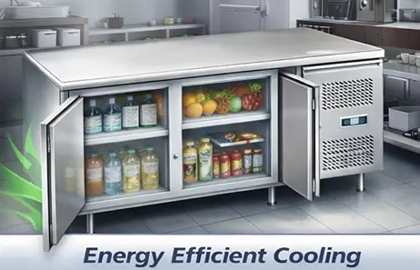 Energy Efficiency & Optimal Cooling | Smeta stainless steel under counter fridge