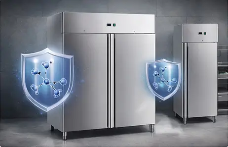 Robust Stainless Steel Build for Longevity | Smeta stainless commercial fridge