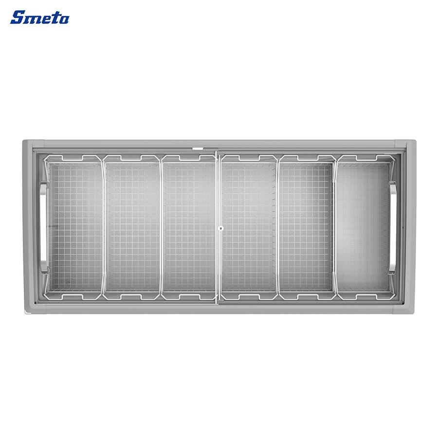 686/716L Commercial Display Freezer | High-Efficiency Refrigeration for Retail