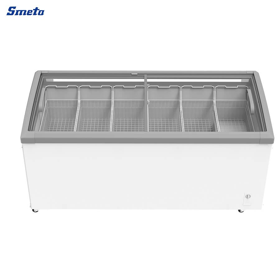 686/716L Commercial Display Freezer | High-Efficiency Refrigeration for Retail