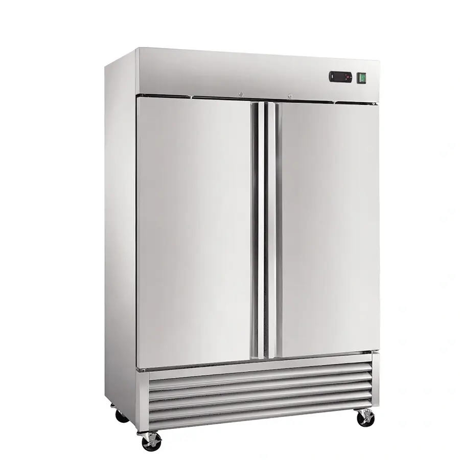 21.2/46.1 Cu.Ft. Stainless Steel Reach-In Refrigerator - Commercial Kitchen Fridge