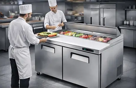 Designed for Fast-Paced Food Preparation Lines | Smeta sandwich prep table