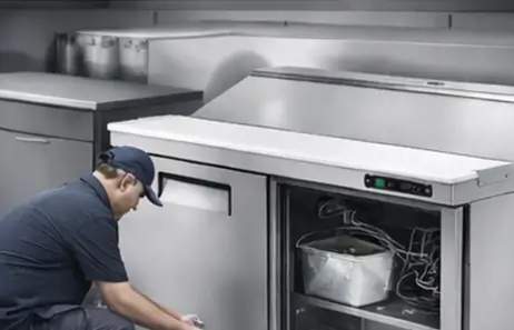 Easy Maintenance for Continuous Operation | Smeta sandwich prep table