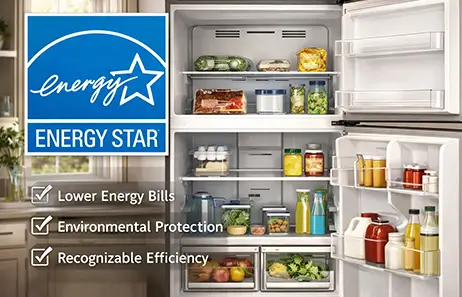 Energy-Efficient and User-Oriented Design | Smeta 2 door fridge freezer