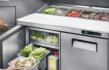 Reliable Temperature Control for Freshness | Smeta sandwich prep table