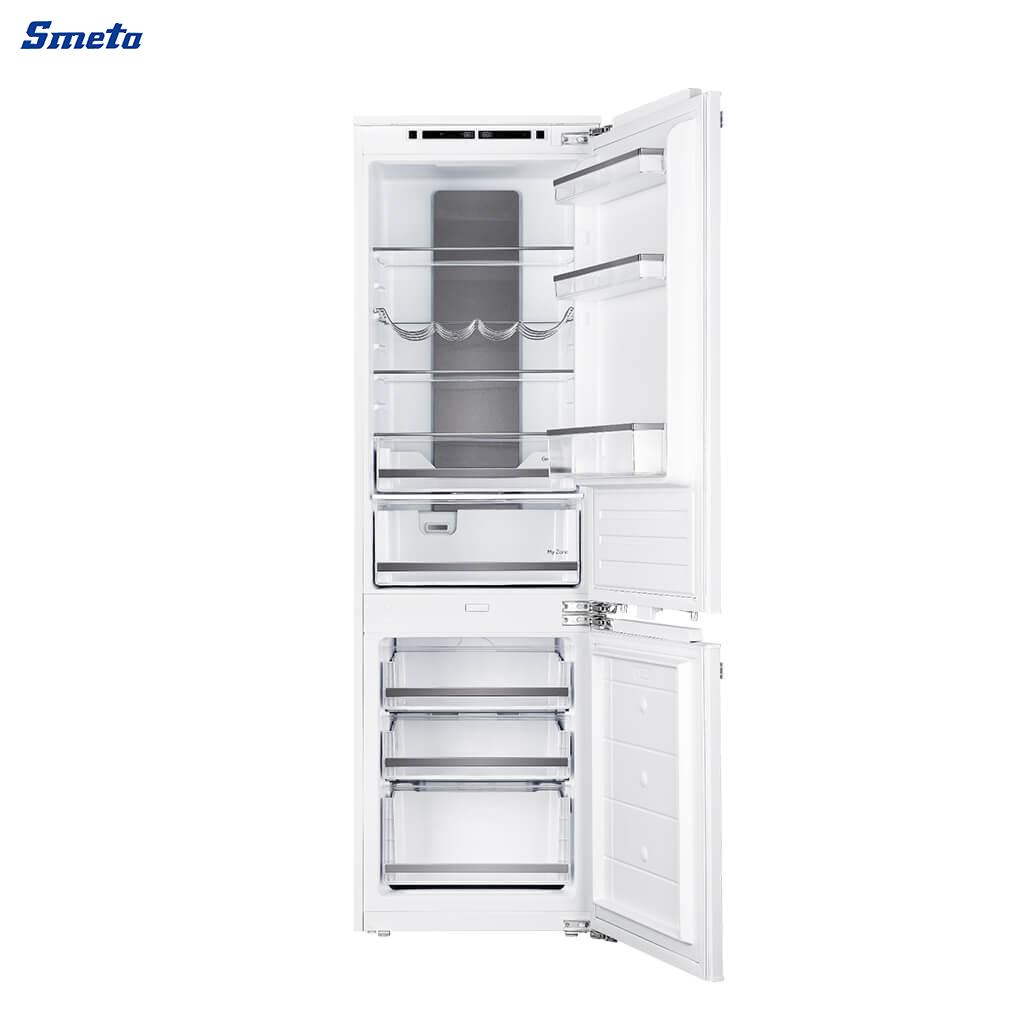 22 Inch Built In Fridge Freezer with Bottom Freezer – 8.62 Cu.Ft No Frost Refrigerator