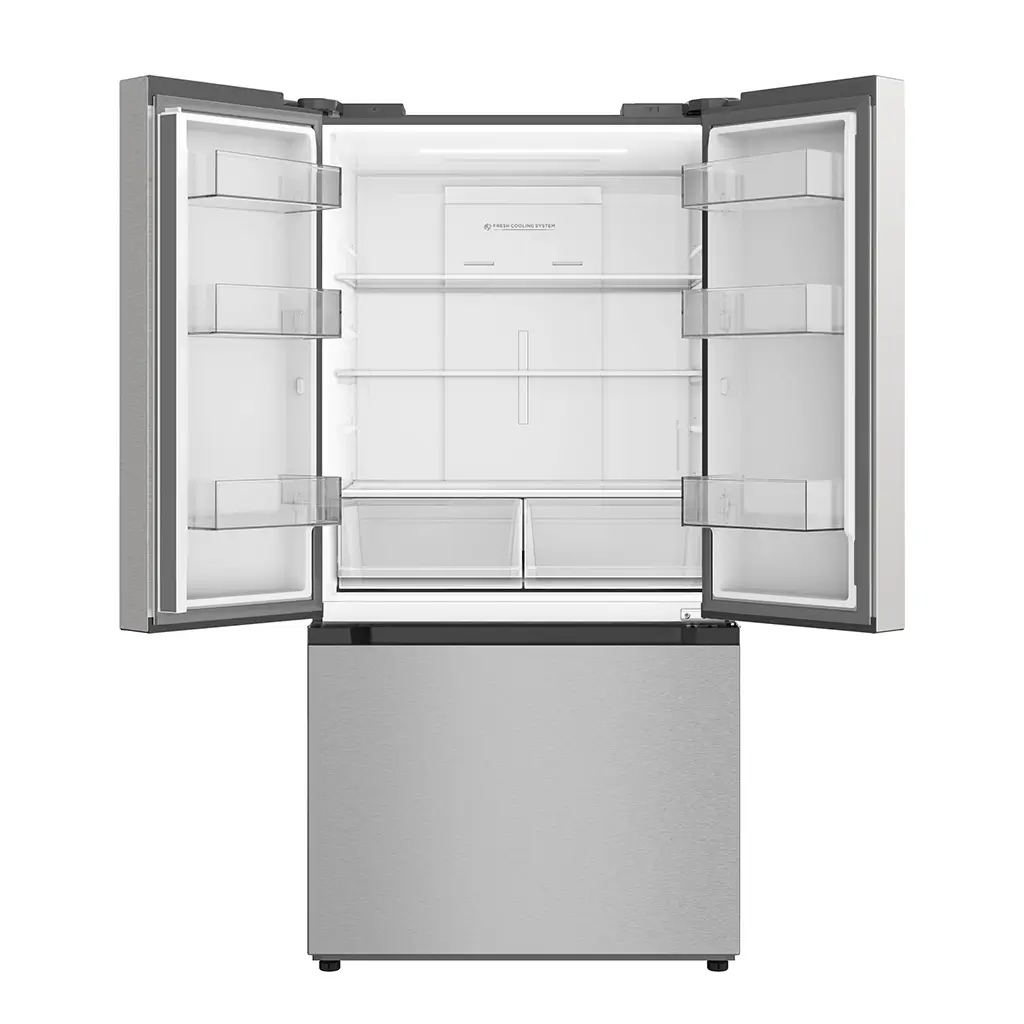 33 Inch French Door Refrigerator with Ice Maker and Full Pantry Drawer