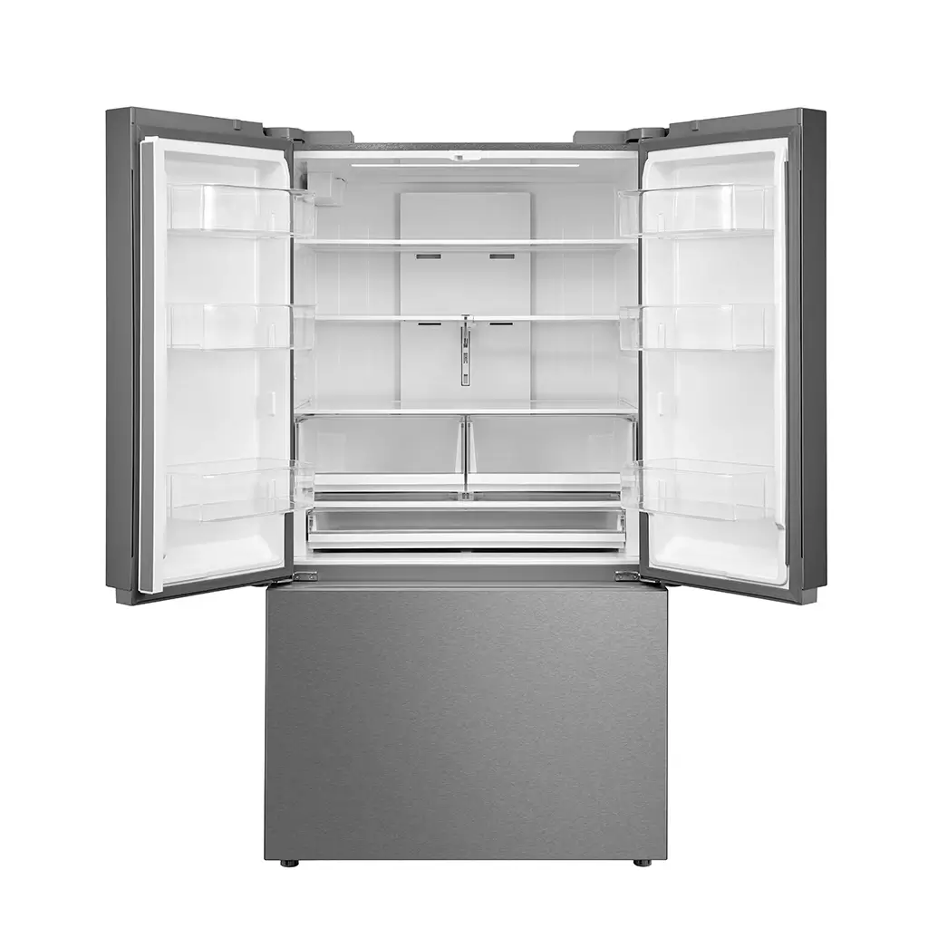 36 Inch French Door Refrigerator with Water Dispenser and Dual Ice Maker