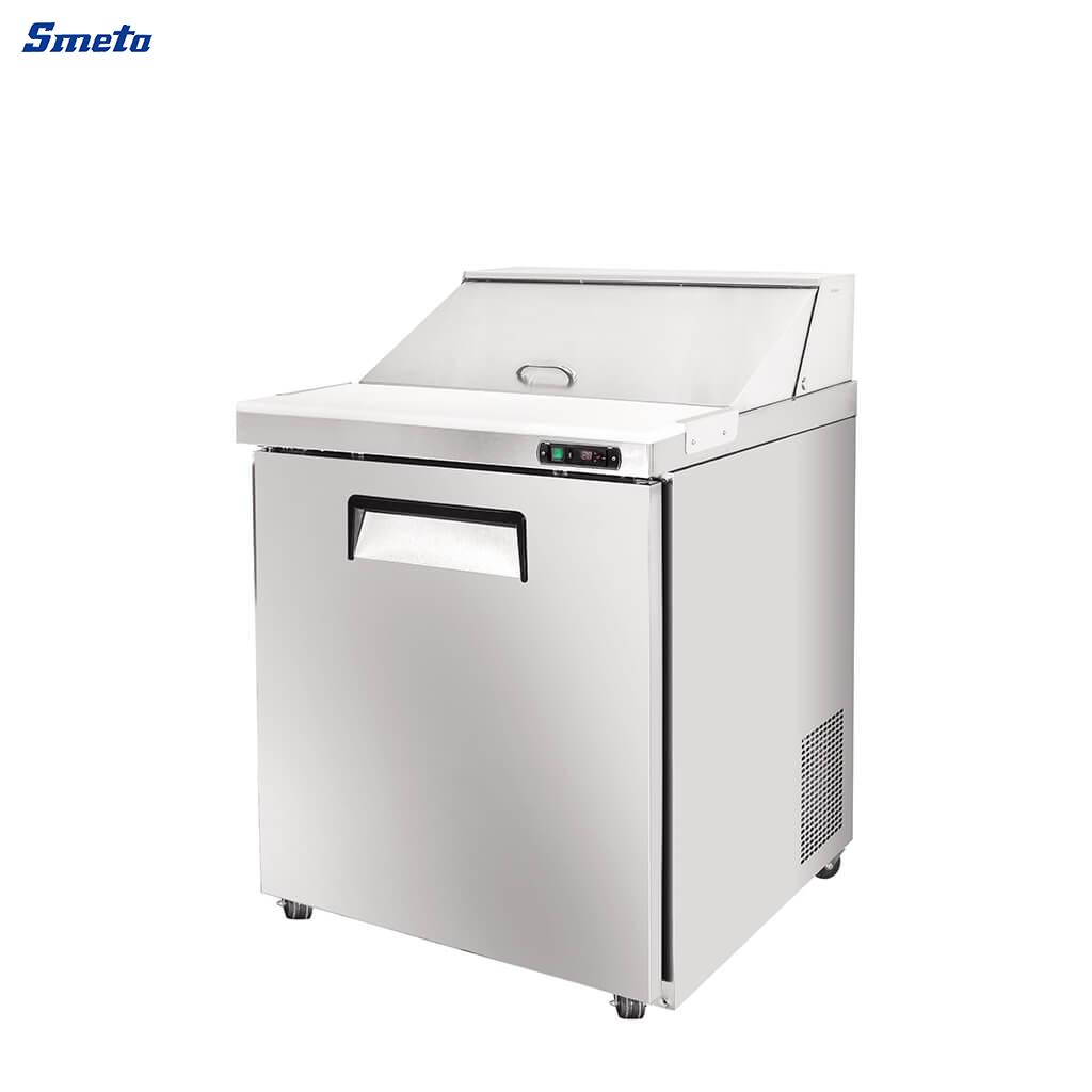 13.2 Cu.Ft. Commercial Under Counter Refrigerator with Prep Table | Sandwich & Salad Fridge