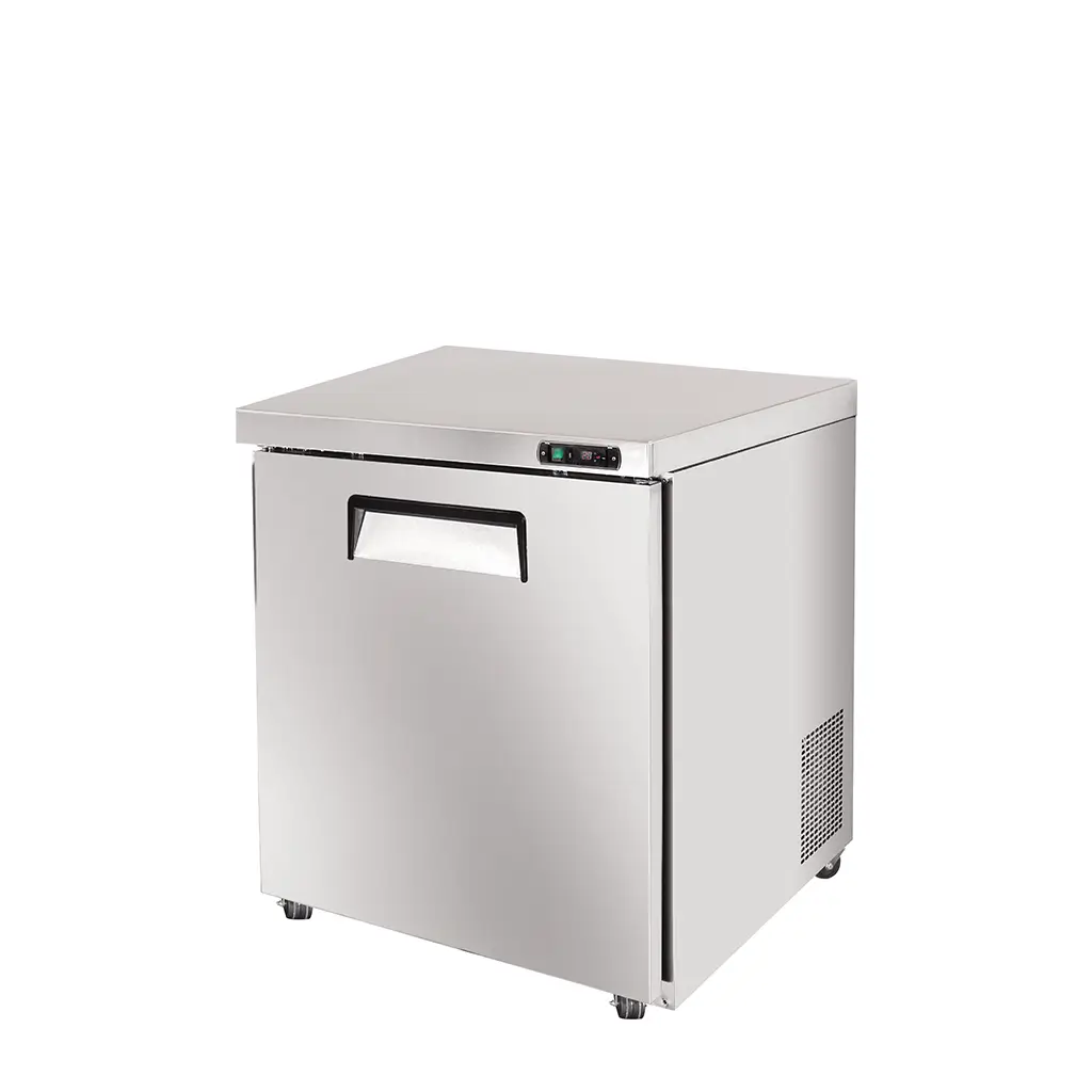 48” Under Counter Freezer with Worktop | 2 Door Commercial Counter Freezer