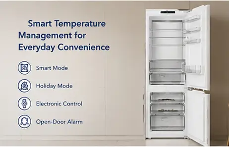 Smart Temperature Management for Everyday Convenience | Smeta built in refrigerator