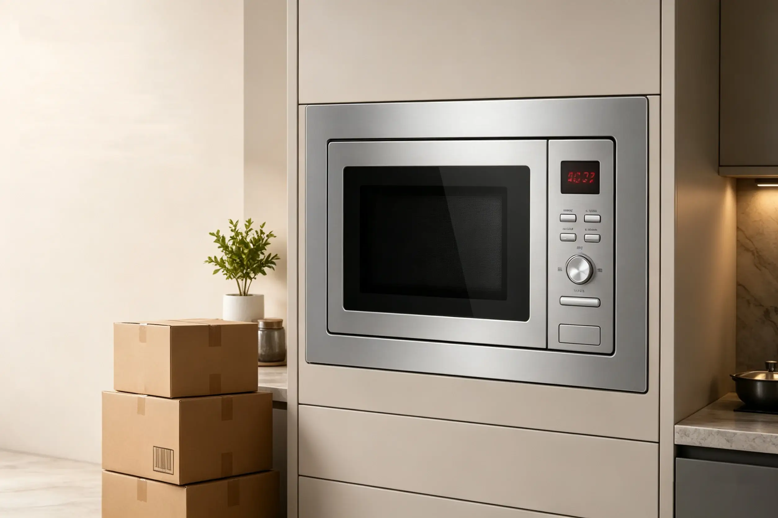 User-Friendly Digital Control Experience | Smeta 25l built in microwave