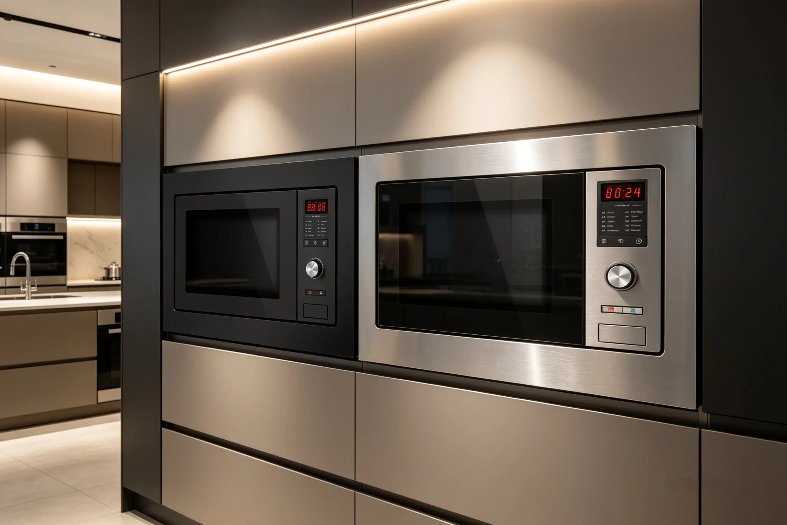 Stainless Steel Cavity for Durability and Easy Maintenance | Smeta built in microwave oven