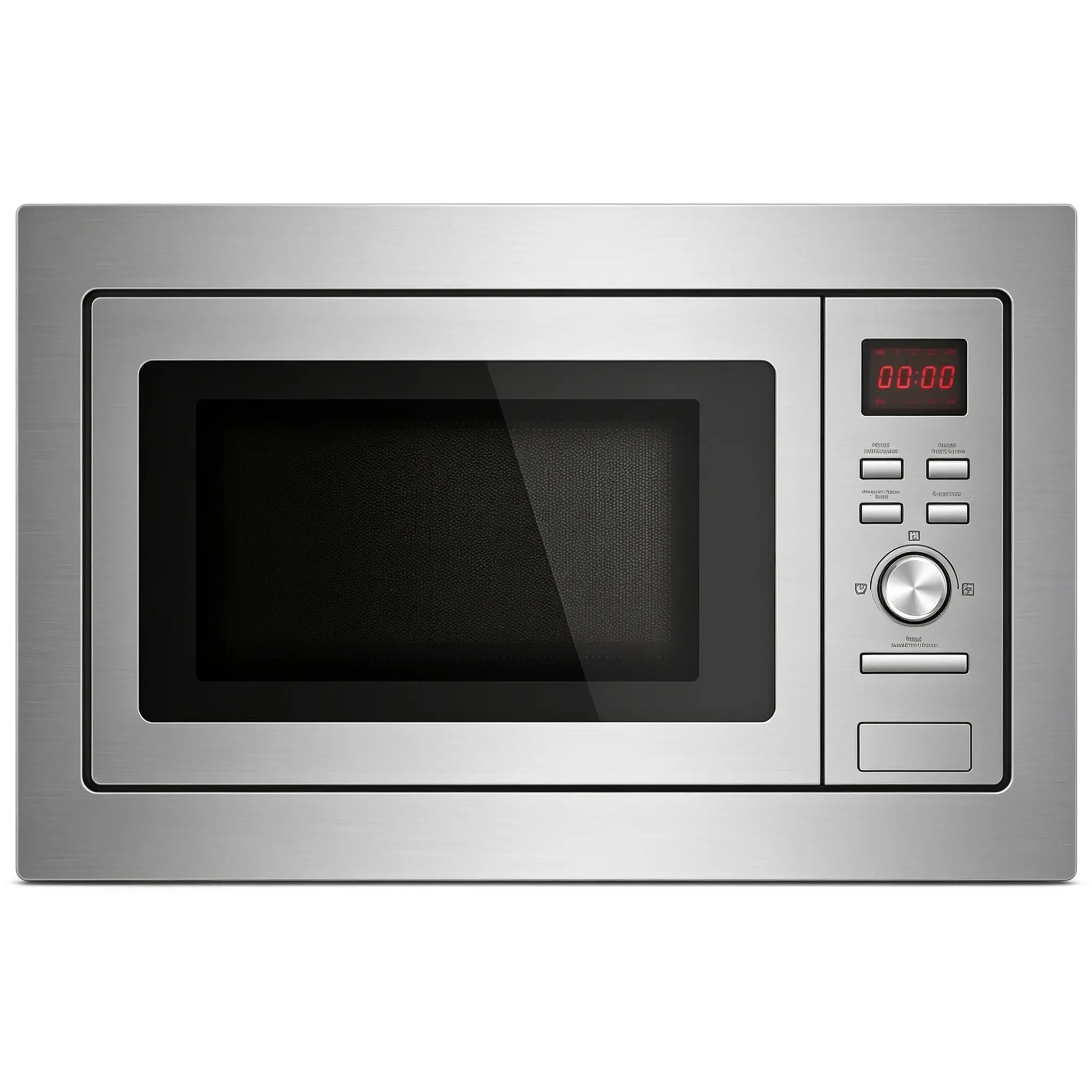 25L Stainless Steel Built In Microwave Oven with Grill & LED Display