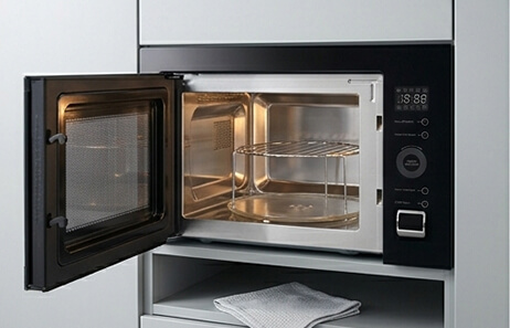 Powerful Microwave and Grill | Smeta black built in microwave TMB90-25LKMM(8C)
