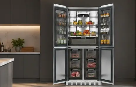 Spacious American Side by Side Fridge Freezer for Modern Homes | Smeta american side by side fridge freezer