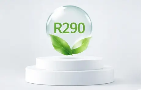 Efficient Cooling with Natural R290 Refrigerant | freezer for shop
