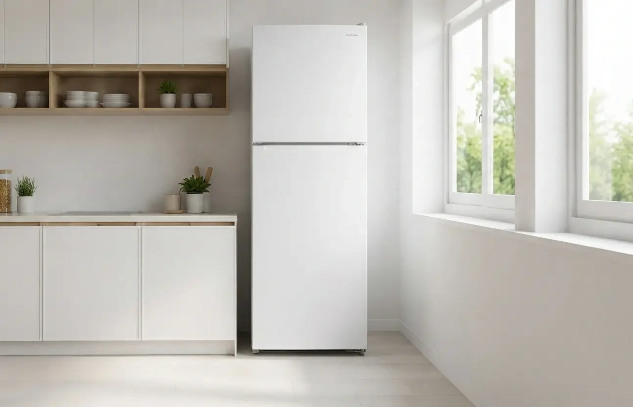 Elegant Design | Smeta top freezer fridge freezer