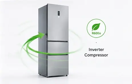 Total No Frost for Reliable Cooling Performance | Smeta 3 door fridge freezer | Smeta 3 door fridge freezer | Smeta 3 door fridge freezer