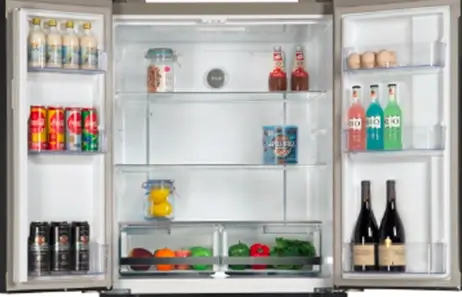 Flexible Storage for Daily Needs | Smeta french door refrigerator with water dispenser