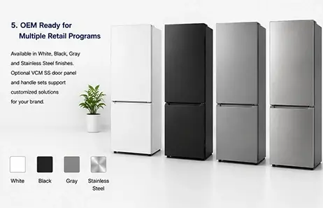 OEM Ready for Multiple Retail Programs | Smeta 18 cubic feet refrigerator
