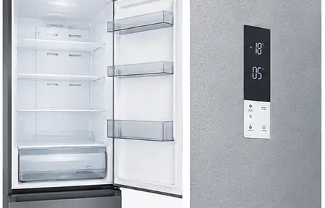 Practical Interior Designed for Daily Organization | fridge with two freezer drawers