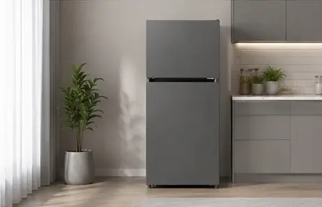 Spacious 504L Capacity for Everyday Family Storage | Smeta best fridge freezer with ice maker