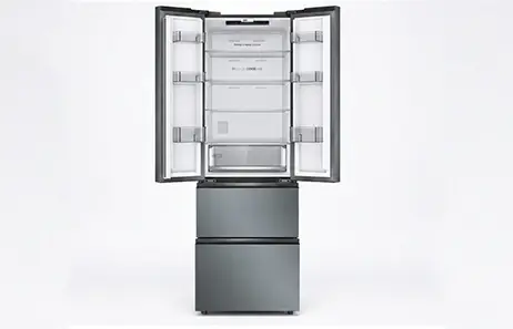 Spacious French Door Layout with Bottom Freezer Drawers | Smeta french door refrigerator freezer