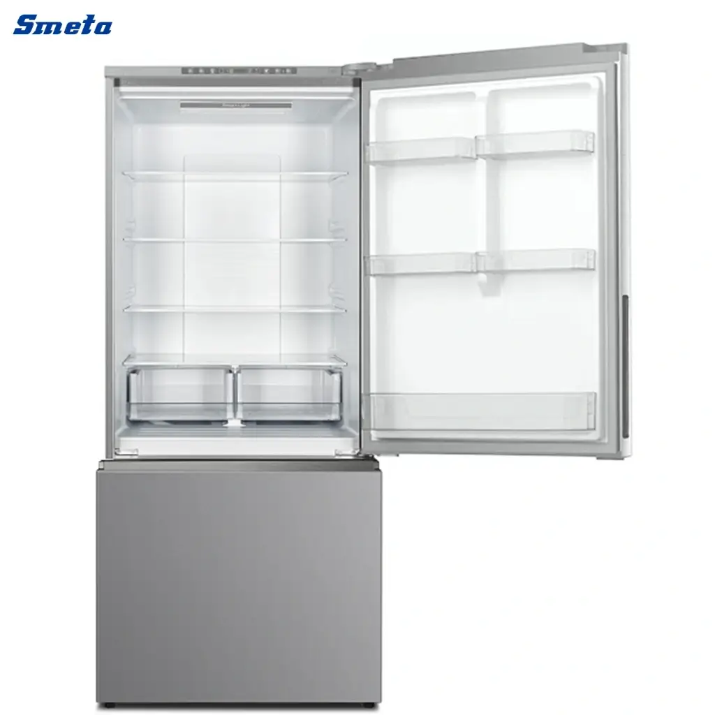18 Cu Ft Bottom Freezer Refrigerator with Ice Maker | 30 Inch