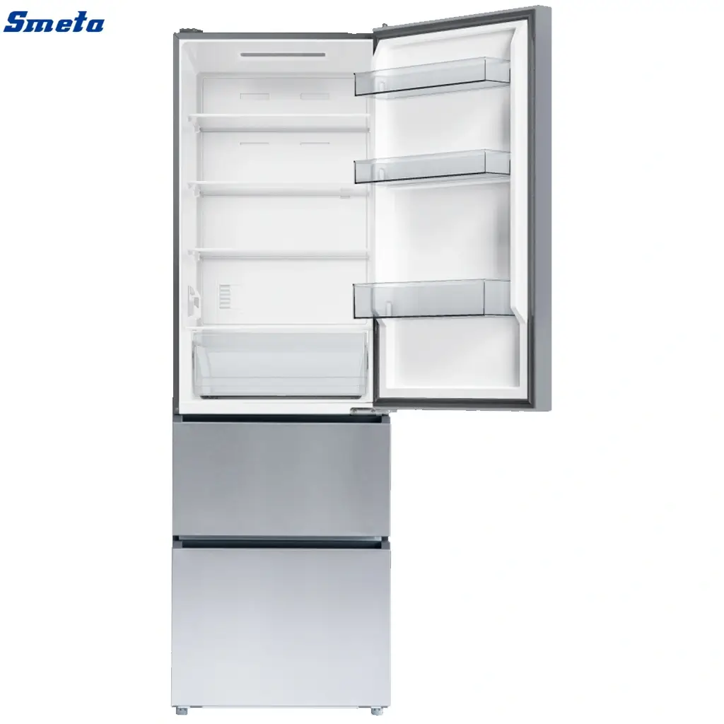 403L/450L 3 Door Fridge Freezer with Two Bottom Freezer Drawers