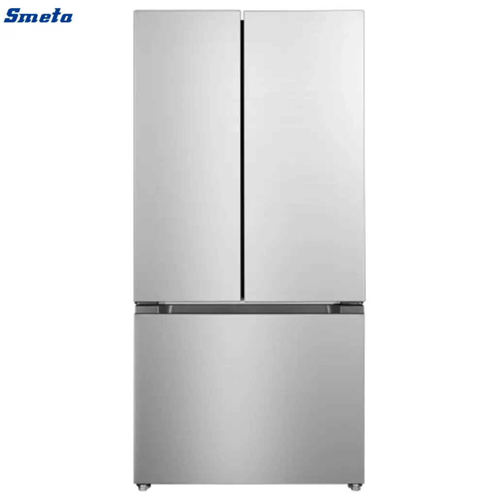 16.5 Cu.Ft. 33 Inch French Door Refrigerator with Ice Maker | 3 Door French Door Refrigerator OEM Supplier