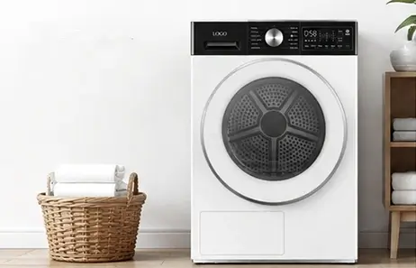 2.7 Cu.Ft Large Capacity in a Compact 24-Inch Design | Smeta stackable washer and dryer
